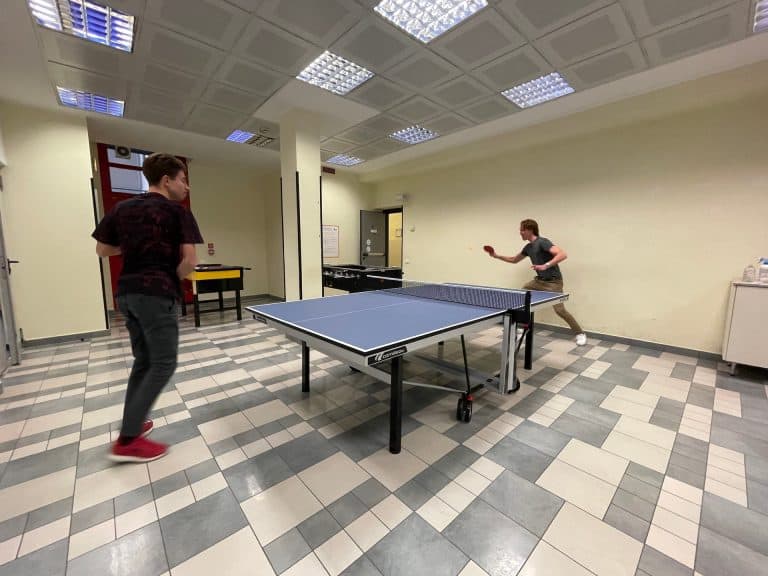 Sala giochi e palestra