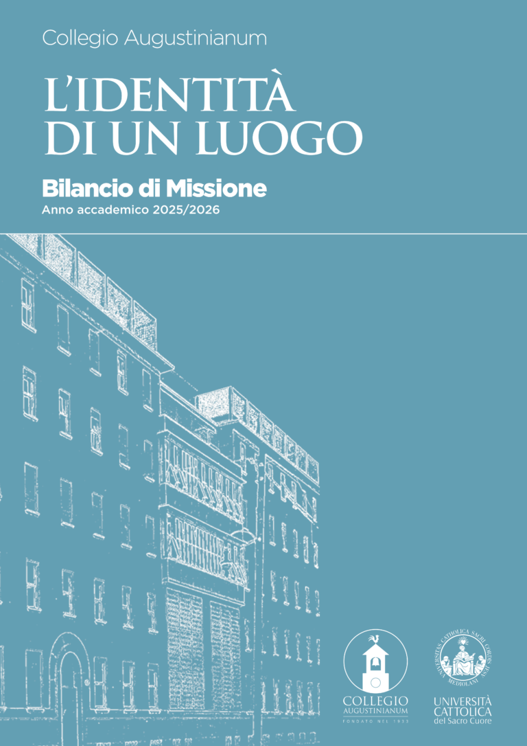 Bilancio di Missione 2025 del Collegio - sfoglialo qui